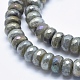 Electroplate Natural Labradorite Beads Strands G-K256-27D-3