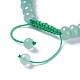 Nylon regolabile bracciali intrecciati cavo di perline BJEW-F369-C07-3