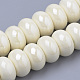 Handmade Porcelain Beads PORC-Q219-14x6-F25-1