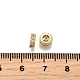 Латунные микро проложить кубического циркония бусы KK-C106-24A-02-2