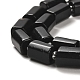 Natural Black Tourmaline Beads Strands G-N327-06-14A-5