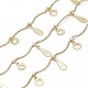 Handmade Brass Curved Bar Link Chains CHC-I035-05G-1