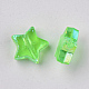Perles en plastique transparentes X-KY-N006-001-3