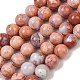 Натуральный розовый агат бисер нитей G-K350-C02-10mm-2