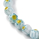 Ручной работы millefiori стеклянные бусины нитки LAMP-G164-05I-3
