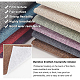 BENECREAT Polyester Imitation Linen Fabric DIY-BC0001-49-6