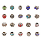 Chgcraft 30 pz 18 stili lega di strass perline europee perline con foro grande rondelle fiore barile distanziatore perline per braccialetto europeo catena del serpente FIND-CA0006-82-1