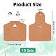 Leather Clothing Blank Labels DIY-WH0308-363B-2