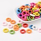 Donut-Perlen aus Naturholz in verschiedenen Farben X-TB233Y-1