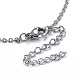 304 Stainless Steel Pendant Necklaces NJEW-F264-15P-4