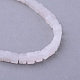 Natürlichen Rosenquarz Perlenstränge X-G-R356-65-2