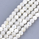 Perles de coquillage blanc naturel SHEL-T012-49C-1