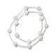 Fili di perle di conchiglia trochid naturale / trochus SSHEL-O001-21B-1