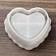 Heart with Wavy Edge DIY Candle Cups Silicone Molds DIY-G097-01-3