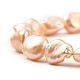 Pulseras de perlas keshi con perlas barrocas naturales BJEW-JB05326-03-2