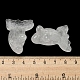 Figurines de poisson rouge de guérison sculptées en cristal de quartz naturel DJEW-D012-08L-3