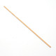 Squere Wooden Sticks WOOD-WH0113-07-2