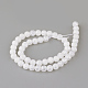 Chapelets de perles en quartz craquelé synthétique X-GLAA-S134-10mm-05-2