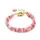 Dyed Natural Shell Multi-strand Bracelets BJEW-JB05256-01-1