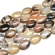 Natural Striped Agate/Banded Agate Oval Bead Strands G-L175B-06-1