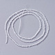 Brins de perles de pierre de lune arc-en-ciel naturel G-F596-14-3mm-2