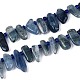 Натуральные нити из кианита / цианита / дистенового бисера&nbsp;G-Z091-A22-4