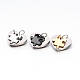 Les amateurs de bijoux couple valentine 304 inoxydable coeur en acier avec puzzle réparties pendentifs STAS-E090-46-1