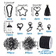arricraft 488 Pcs Keychain Necklace Making Kit DIY-AR0003-51-2