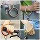 Porte-clés bracelet en silicone gorgecraft KEYC-GF0001-03B-5