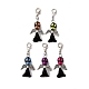 Акриловые подвесные украшения в виде черепа HJEW-JM04066-2