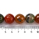 Нити бусин из натурального агата с прожилками дракона (окрашенные и нагретые) G-K390-A05-01-5