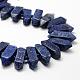 Chapelets de perles en lapis-lazuli naturel G-K180-D01-3