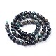 Chapelets de perles de jasper kambaba naturel G-P430-05-B-1