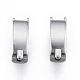 304 Stainless Steel Fold Over Clasps STAS-N092-169-1