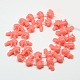 Synthetic Gemstone Coral Beads Strands CORA-L024-02-2