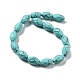 Chapelets de perles en turquoise synthétique G-P520-C15-01-3