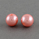 ABS Plastic Imitation Pearl Round Beads SACR-S074-6mm-A11-1