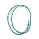 Synthetic Turquoise Heishi Beads Strands G-I326-10C-3
