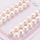 Perle di perle d'acqua dolce coltivate naturali di grado aaa PEAR-R008-11-12mm-01-1
