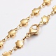 304 Stainless Steel Chain Necklaces NJEW-F210-19G-2