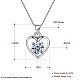 Trendy 925 Sterling Silver Pendant Necklaces NJEW-BB22410-7
