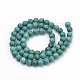 Chapelets de perles en turquoise synthétique G-Q953-01-4mm-2