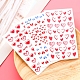 День святого валентина 5d любовь наклейки для ногтей MRMJ-R109-Z-DM2-5