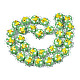 Chapelets de perles vernissées manuelles LAMP-N021-036D-2