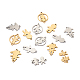 PandaHall Jewelry 14Pcs 14 Style 201 Stainless Steel Connector Charms STAS-PJ0001-27-2