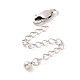 925 Sterling Silver Chain Extenders STER-D036-44AS-2