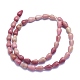 Chapelets de perles en rhodonite naturelle G-K310-G01-2