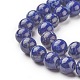 Chapelets de perle en lapis-lazuli naturel X-G-G953-02-8mm-3