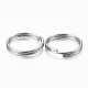304 anelli portachiavi in ​​acciaio inox STAS-H413-07P-D-2