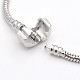 Gemischten Stil Legierung europäischen Stil Perlen Armbänder BJEW-P049-19-6